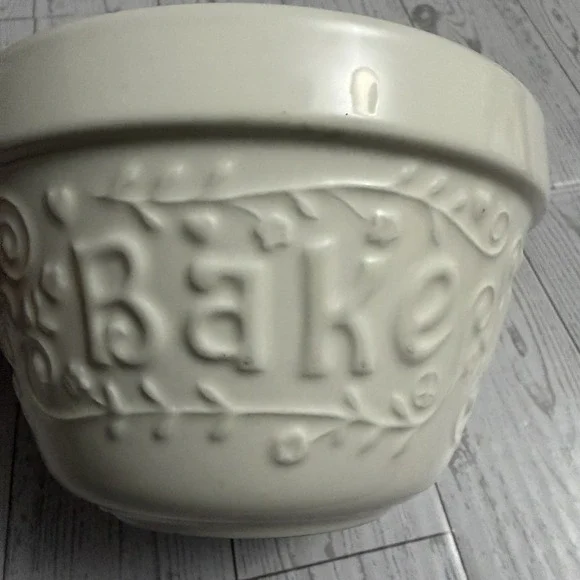 Mason Cash Flour Power Pudding Bowl White Nesting Style S36 Dish Baking Baking - Picture 9 of 10